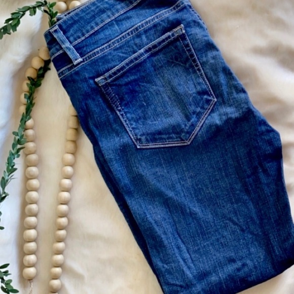 Paige Jimmy Jimmy Crop in Navy - Picture 5 of 5